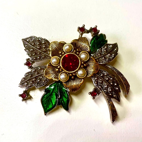 Avon Jewelry - Vintage Avon Signed Brooch